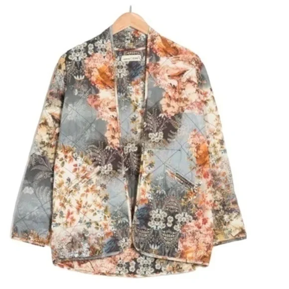 JOHNNY WAS CALME Asian blend Quilted Jacket NWT - Picture 3 of 7